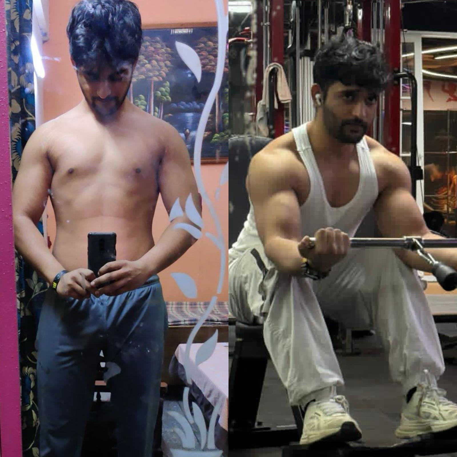 Aakash — Built lean muscle mass, Brampton